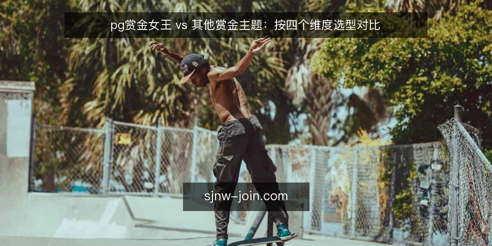 pg赏金女王 vs 其他赏金主题:按四个维度选型对比 — 准备:明确你的选型维度 配图